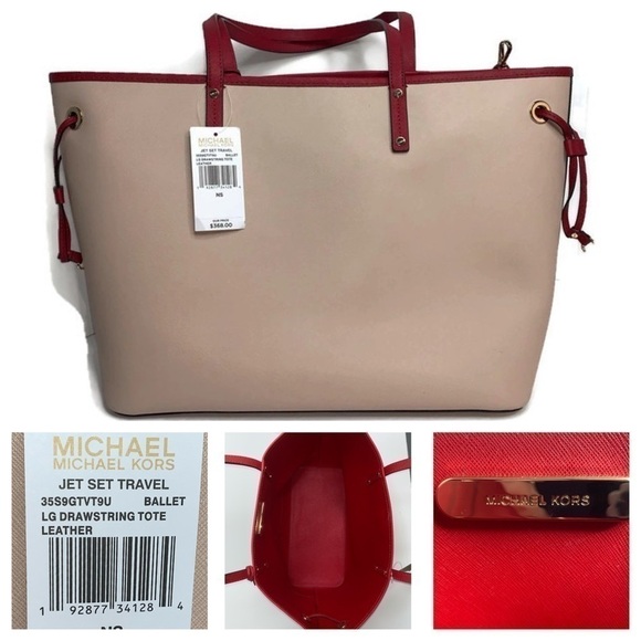 Michael Kors MK Love Heart Rare Tote Valentine Bag - Picture 6 of 8